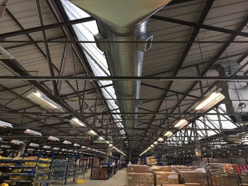 Pharmaceutical Warehouse Cooling